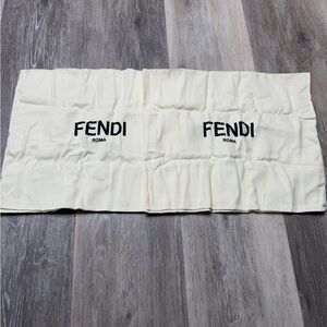 Fendi Ivory 11,5x13 with Logo